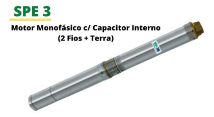 Imagem de Bomba Submersa Caneta Palito Poço 1,0 Cv 3pol Wdm 2 Fios 220V