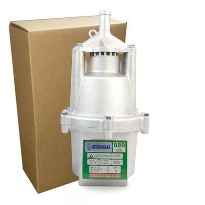 Imagem de Bomba Submersa D'água Meg 880 450w Entrada 3/4'' Vibratóri