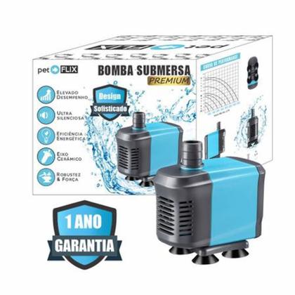 Imagem de Bomba Submersa Pet Flix Premium Bp-65 6500l/h Para Aquários
