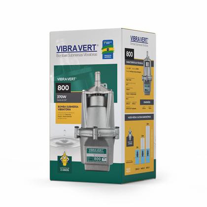 Imagem de Bomba Submersa Vibratória P/ Poço Tipo Sapo Vibra Vert 800 60Hz 220V