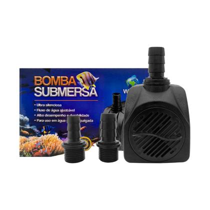 Imagem de Bomba Submersa Wfish WF-1500 para Aquários Lagos Fontes 127V