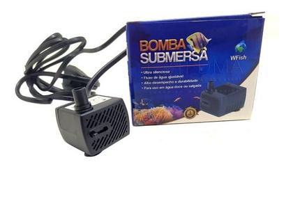 Imagem de Bomba Submersa Wfish Wf 300 Para Aquários E Fontes 300l/h