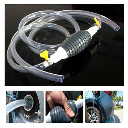 Imagem de Bomba Sucção Etanol Água Gasolina Transferência Manual Pratico