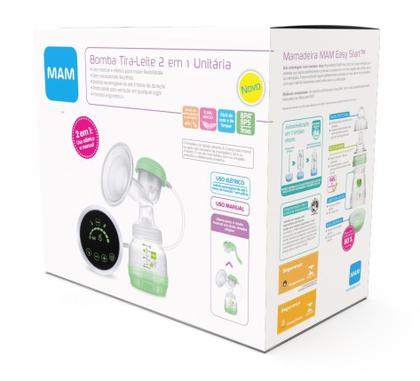 Imagem de Bomba Tira-leite 2 Em 1 Extração Unitária Mam  Recarregável