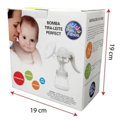 Imagem de Bomba Tira Leite Manual Perfect Pais e Filhos
