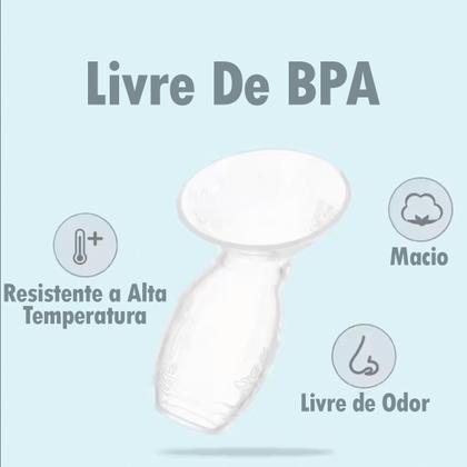 Imagem de Bombinha Manual De Tirar Leite Bomba Tira Leite Materno