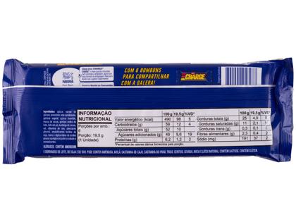 Imagem de Bombom de Chocolate Charge Flowpack Recheado com Amendoim Caramelizado 117g 1 Pacote com 6 Unidades