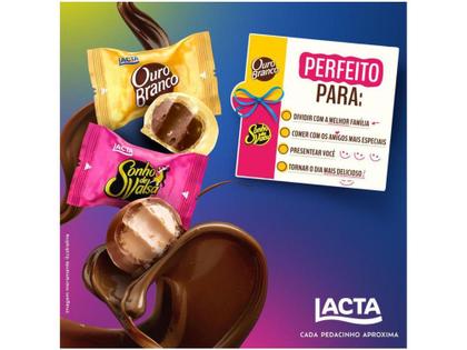 Imagem de Bombom Lacta Sortidos Sonho de Valsa Ouro Branco - 220g 11 Unidades