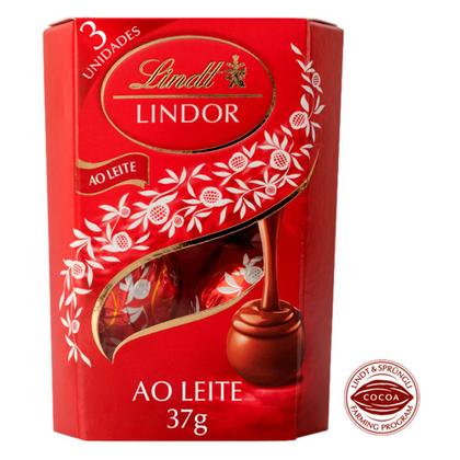 Imagem de Bombom Lindt Lindor ao Leite Recheio Cremoso 37g