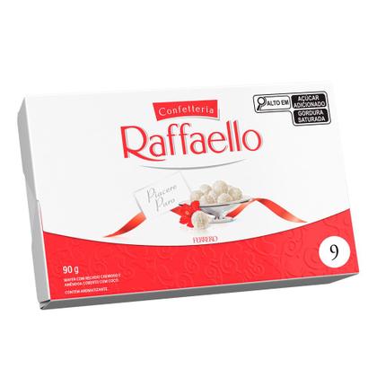 Imagem de Bombom Raffaello Ferrero Rocher 9 unidades