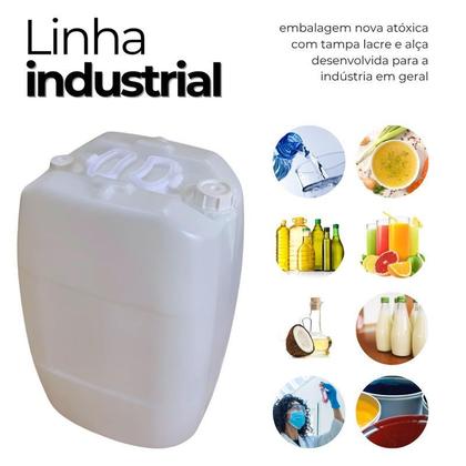 Imagem de Bombona 50L Transparente Para Pintura - 2 Pçs