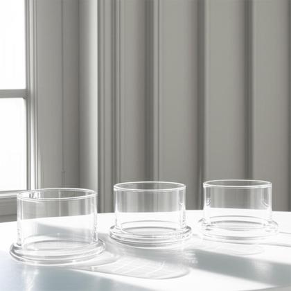 Imagem de Bomboniere Vidro 26Cm C/3 Divisorias