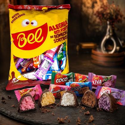Imagem de Bombons sortidos choc. delights 450g bel