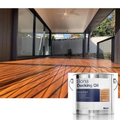 Imagem de Bona decking oil tratamento madeira area externa 2,5lts