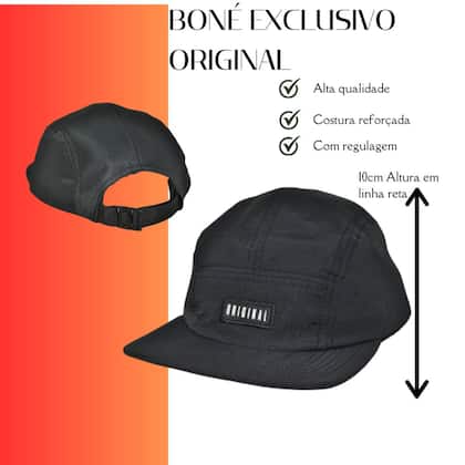 Imagem de Boné Aba Reta Original Anth Co Five Panel Fitão  LTX Sleep