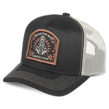 Imagem de Boné Agro Rústico Bordado Nossa Senhora Simprão Original