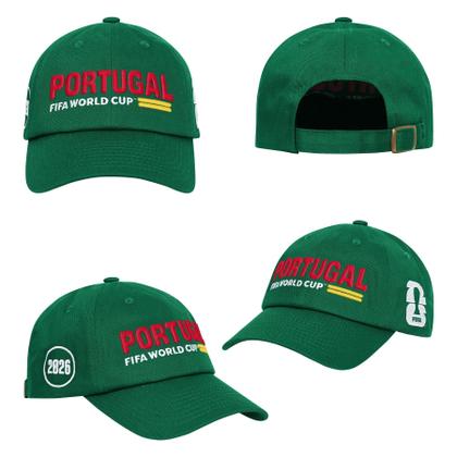 Imagem de Boné Ajustável Outerstuff Copa do Mundo FIFA 2026 Portugal