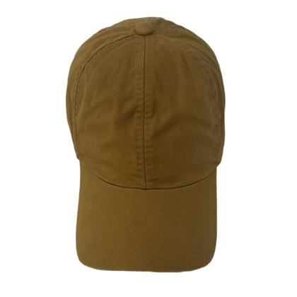 Imagem de Boné Bege Unissex Liso Sem Estampa Uniforme Sarja Bordar Personalizar Fivela