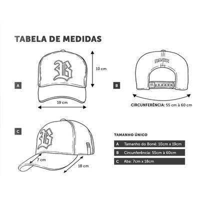 Imagem de Boné Blck Brasil Snapback WIngs Asas Holographic