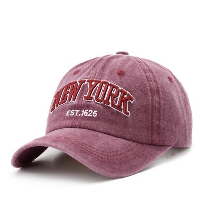 Imagem de Boné Bordado New York Estonado 6 Gomos Masculino Feminino