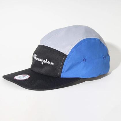Imagem de Boné Champion 5 Panel Micro Script Outline Black Concrete