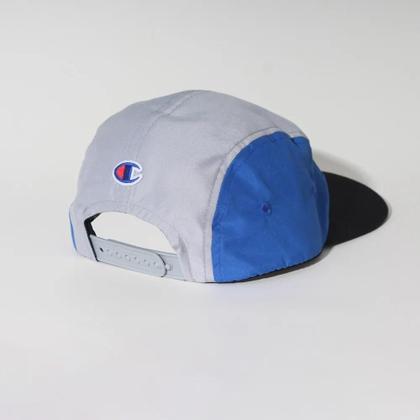 Imagem de Boné Champion 5 Panel Micro Script Outline Black Concrete