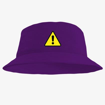 Imagem de Boné Chapéu Bucket Hat Estampado Aviso