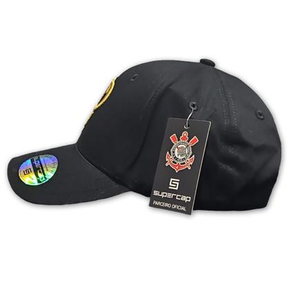 Imagem de Boné Corinthians Licenciado Relevo Bordado Supercap 37853