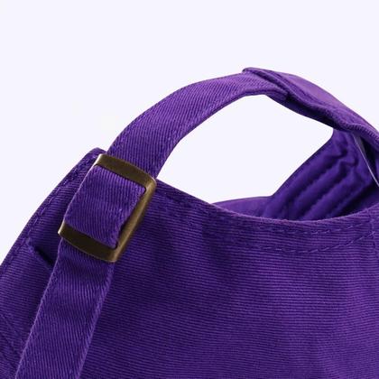 Imagem de Boné de Beisebol de Algodão Roxo - Ajustável, Unissex e Personalizável