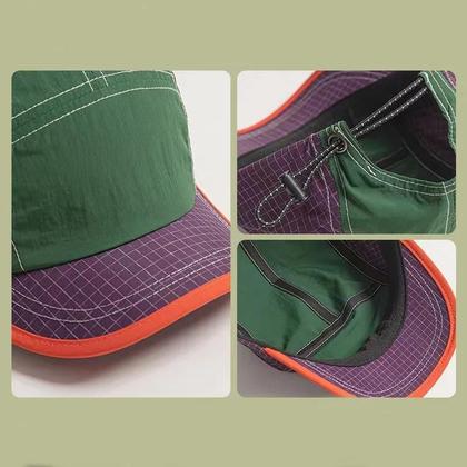 Imagem de Boné De Beisebol Leve E Respirável De Secagem Rápida Com Aba Curta Estilo Verão Para Mulheres