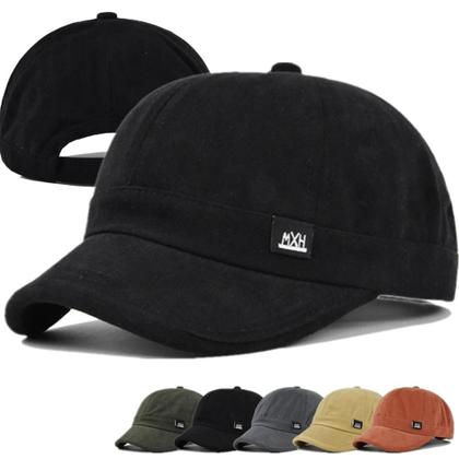 Imagem de Boné de Beisebol Unissex Aba Curta - Estilo Japonês - Ajustável