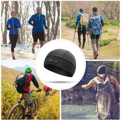 Imagem de Boné De Ciclismo Respirável, Com Secagem Rápida E Elástico, Ideal Para Corrida, Caminhada E