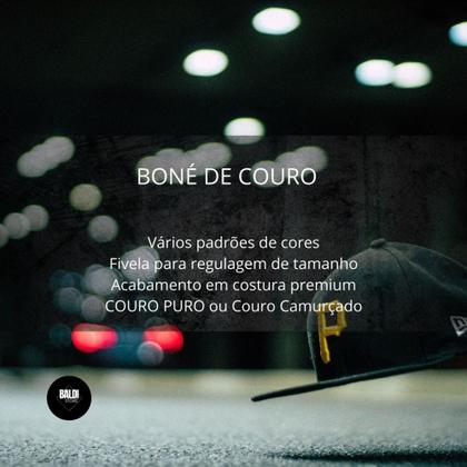Imagem de Boné de Couro  Alongador para Ajuste de tamanho