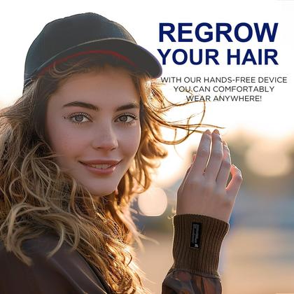 Imagem de Boné de crescimento de cabelo a laser NNUSHK Red Light Therapy Black