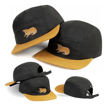 Imagem de Boné Five 5 Panel - Doguinho Caramelo: Streetwear Da Anth Co Original Aba Reta Ajustável Qualidade