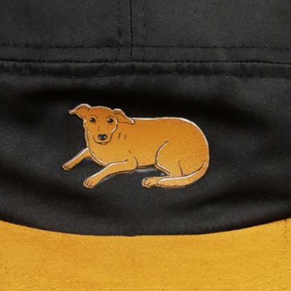 Imagem de Boné Five 5 Panel - Doguinho Caramelo: Streetwear Da Anth Co Original Aba Reta Ajustável Qualidade