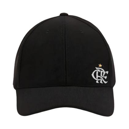 Imagem de Boné Flamengo Bordado Crf Licenciado Aba Curva Preto