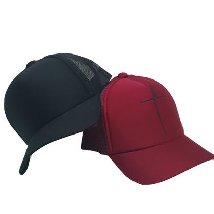 Imagem de Boné Infantil Colorido Proteção Uv Com Regulagem Unissex