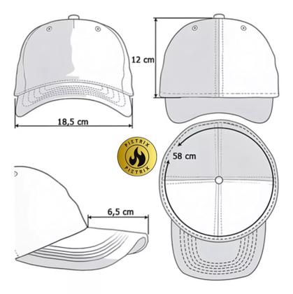 Imagem de Boné Liso Cores Algodão Aba Curva Unissex Reforçado Top