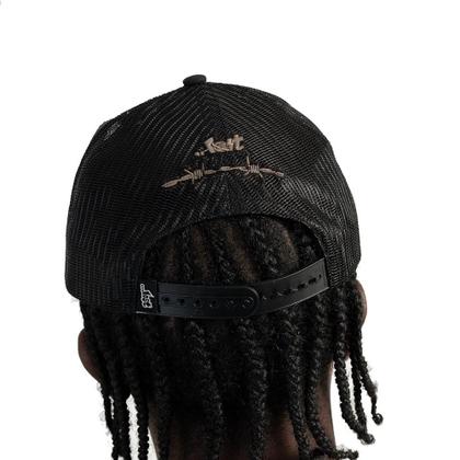 Imagem de Boné Lost Aba Reta Trucker Barbed Wire SM25 Preto