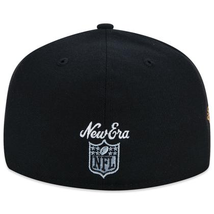 Imagem de Bone New Era 59FIFTY Las Vegas Raiders Logo History