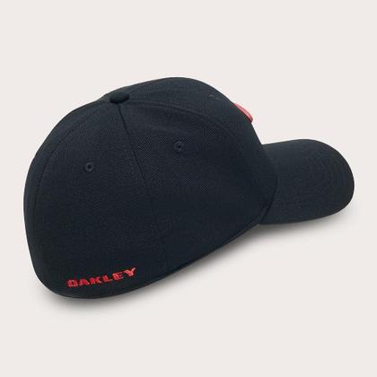 Imagem de Boné Oakley Tincan Cap Pitch Black/Flame Red