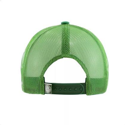 Imagem de Bone Palmeiras Trucker Silk Bordado Verde medio