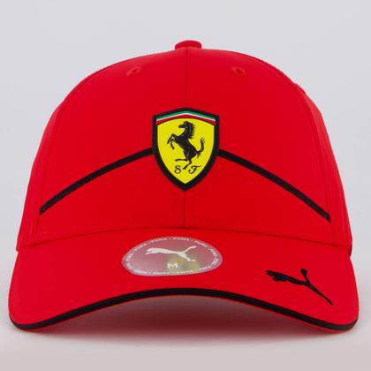 Imagem de Boné Puma Scuderia Ferrari Race BB Vermelho e Preto