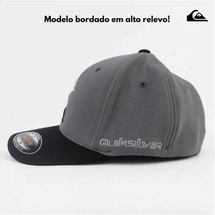 Imagem de Boné Quiksilver Emb Three Logo Dark Grey