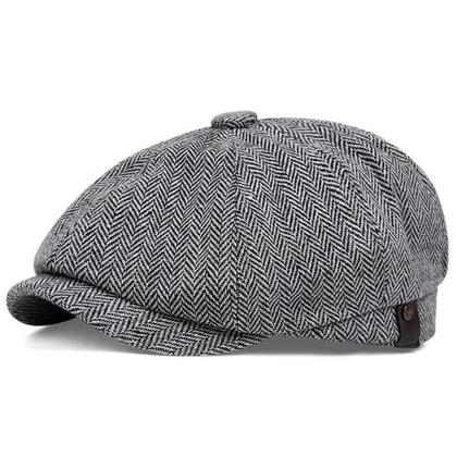 Boné Retro Peaky Blinders Para Homens, Chapéu Octogonal Unissex