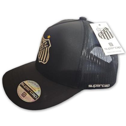 Imagem de Boné Santos Licenciado Bordado Frente Trucker Supercap 38978