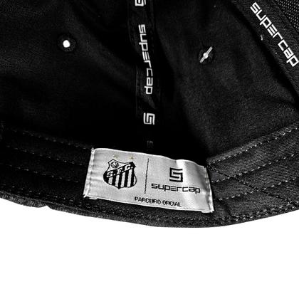 Imagem de Boné Santos Silk Patch Frontal Escudo Original Supercap