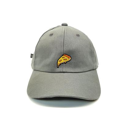 Imagem de Boné Strapback Baseball Cinza Fatia De Pizza Original Côrte