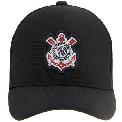 Imagem de Boné Super Cap Corinthians Patch Bordado Unissex Preto